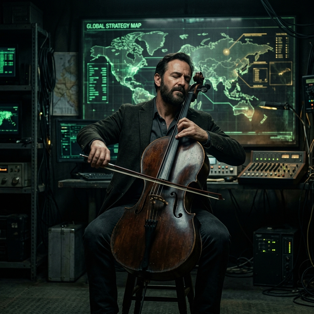 Músico em alta performance e profunda paz